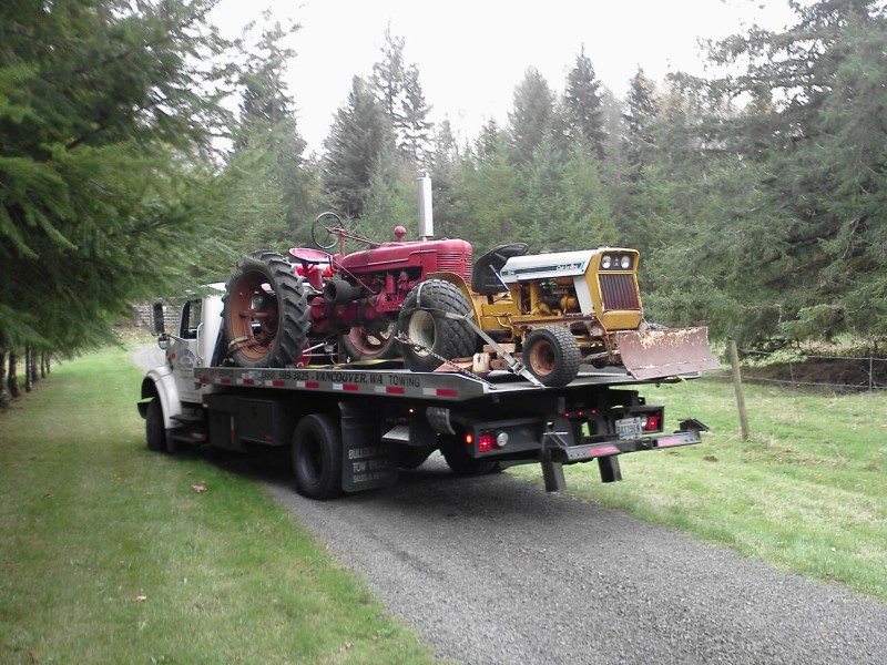 Towing Services for Small Tractors & Farm Equipment